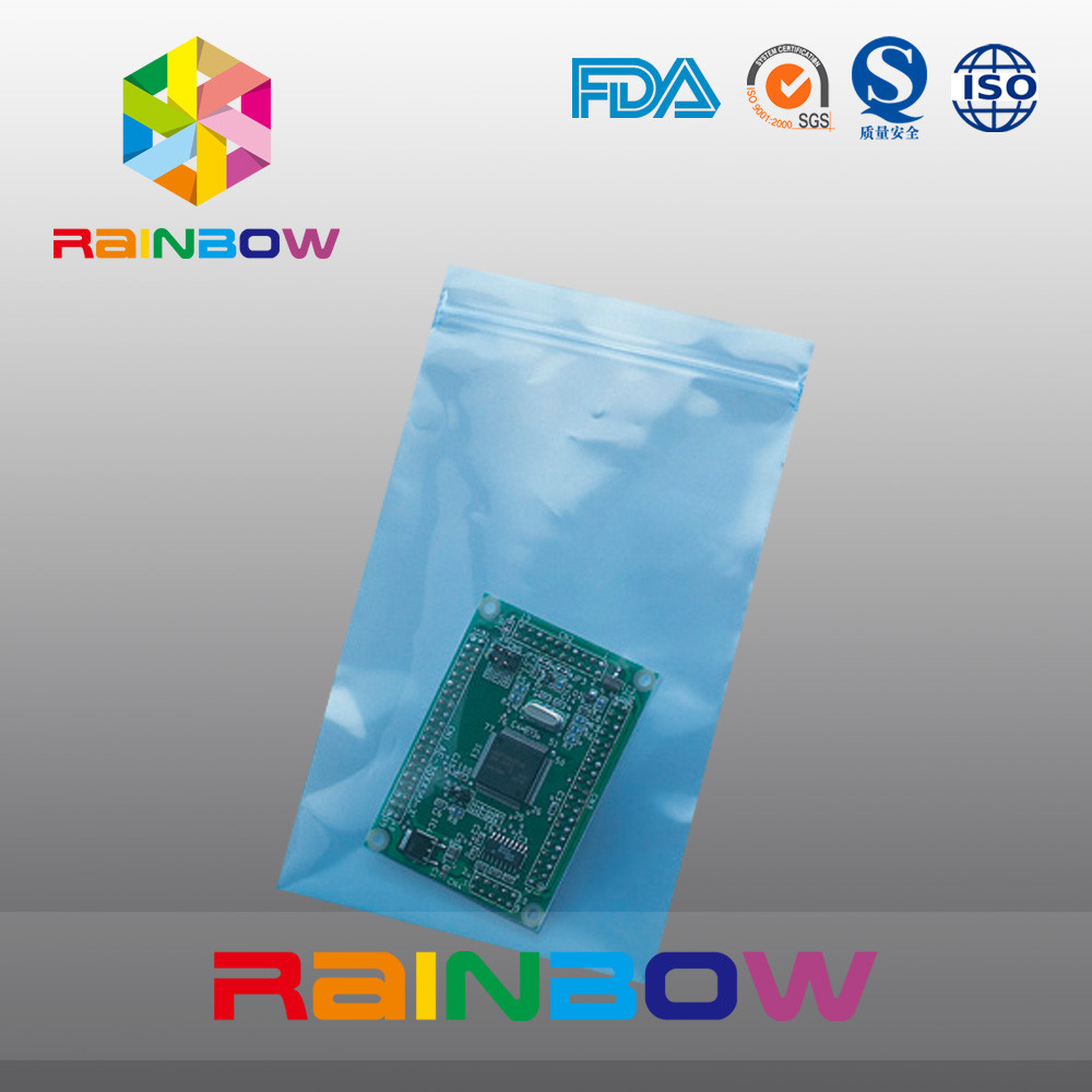 Plain Poly Anti Static Bag For Electronic Components / Earphones Packaging