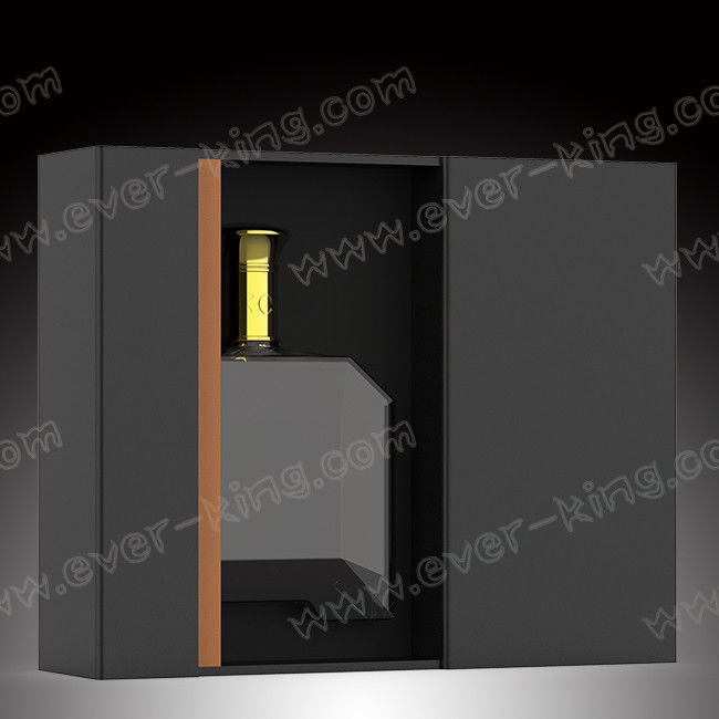 Screen Printing Rectangle Custom Glass Bottle 500 ML For Tequila