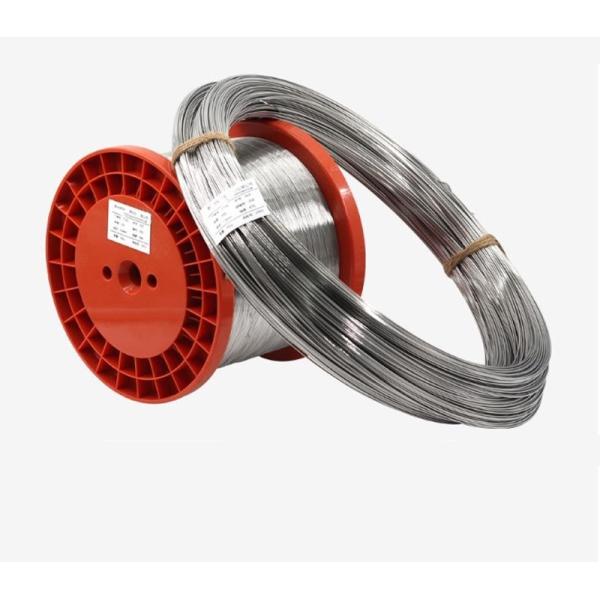 Durable Soft Stainless Steel Spring Wire Rope AiSi 410 430 201 304 304L 316 316L 2205 2507 254SMO Bright Surface Bending