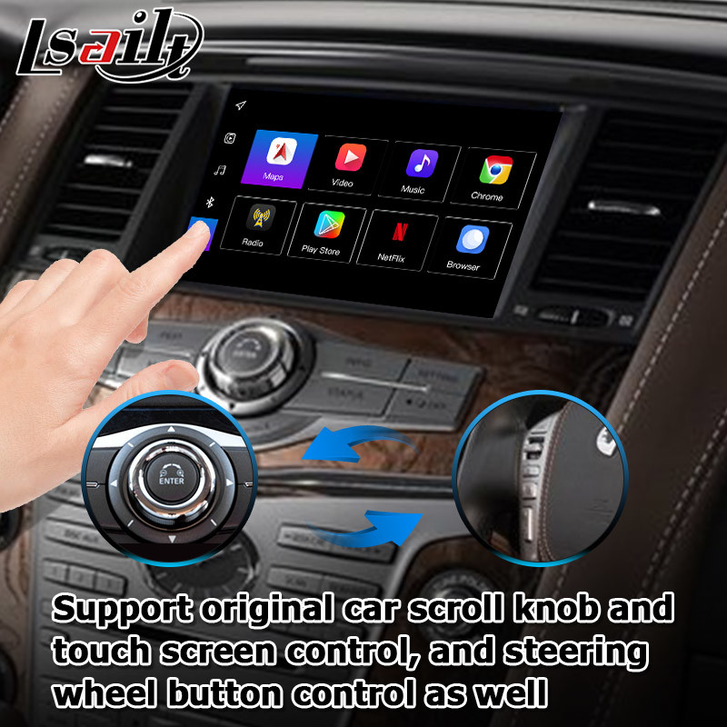 Infiniti QX80 / QX56 Android Auto Carplay Interface base on Qualcomm 8+128