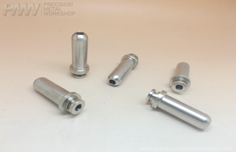 Precision machined aluminum parts CNC turning service OEM metal and plastic components