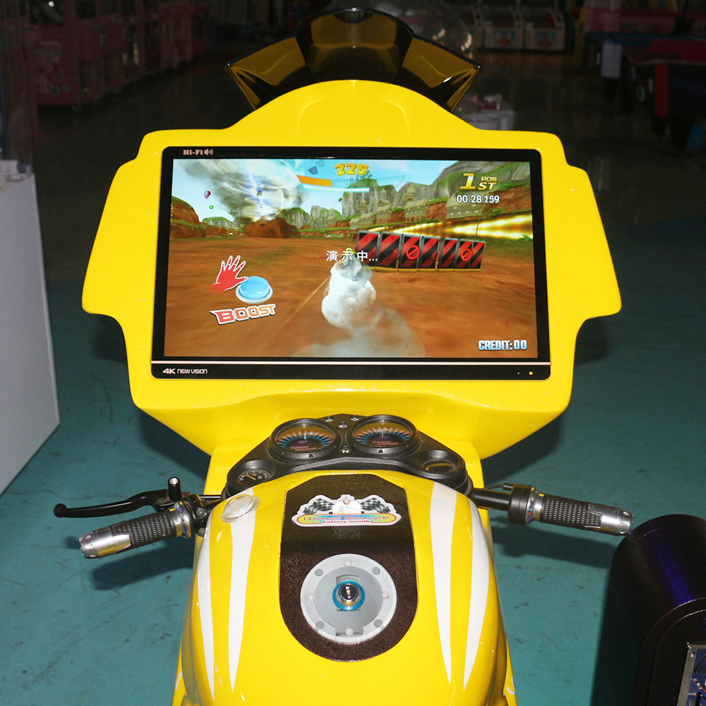Coin Op Real Like Indoor Motorcycle Arcade Game for Amusement Park Shopping Mall