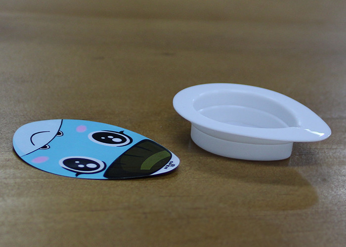 Heart Shaped Small Plastic Containers , Whitening Capsule Sleeping Mask Cup