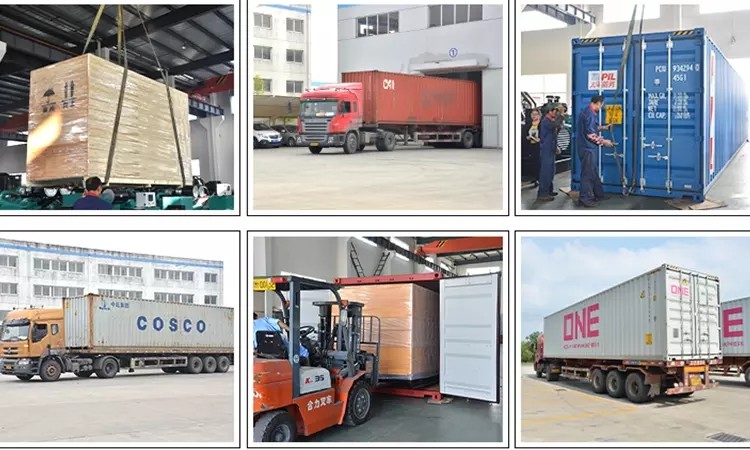 Electirc Starter 700KW Diesel Standby Generator Yuchai diesel generator set