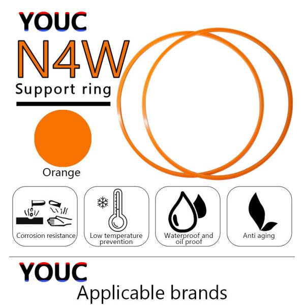 Nylon Green Orange Back Up Ring N4W Hydraulic Cylinder Seal Kits