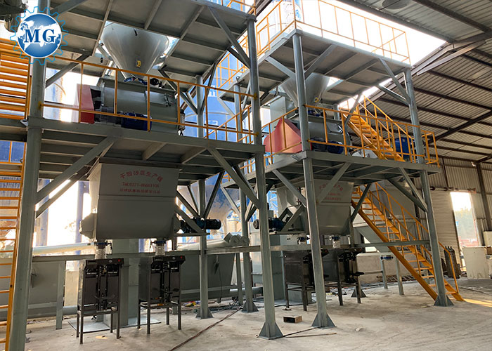 Ceramic Tile Adhesive Mixing Plant