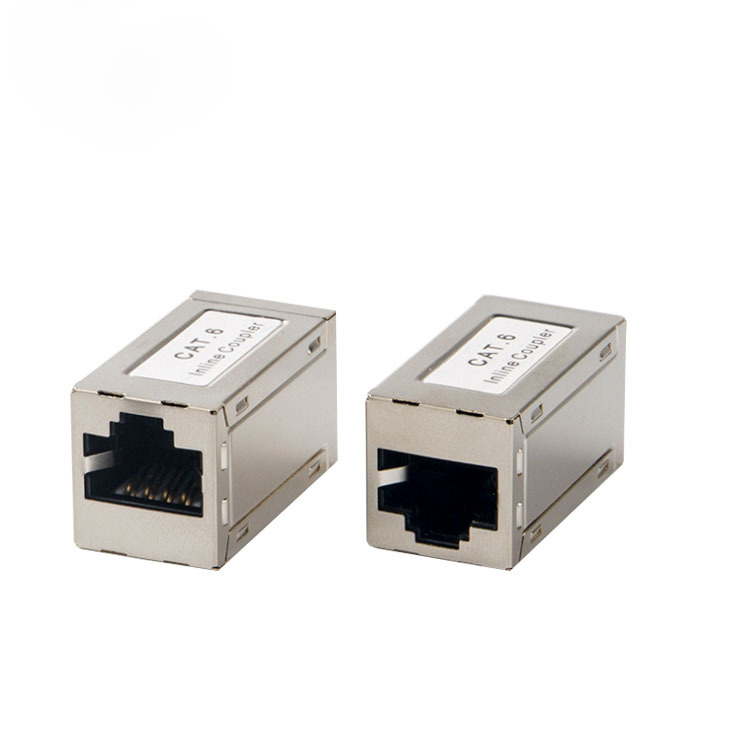FLUKE Tested Exact Cables CAT5E/CAT6 STP Inline Coupler Keystone Jack Network Coupler