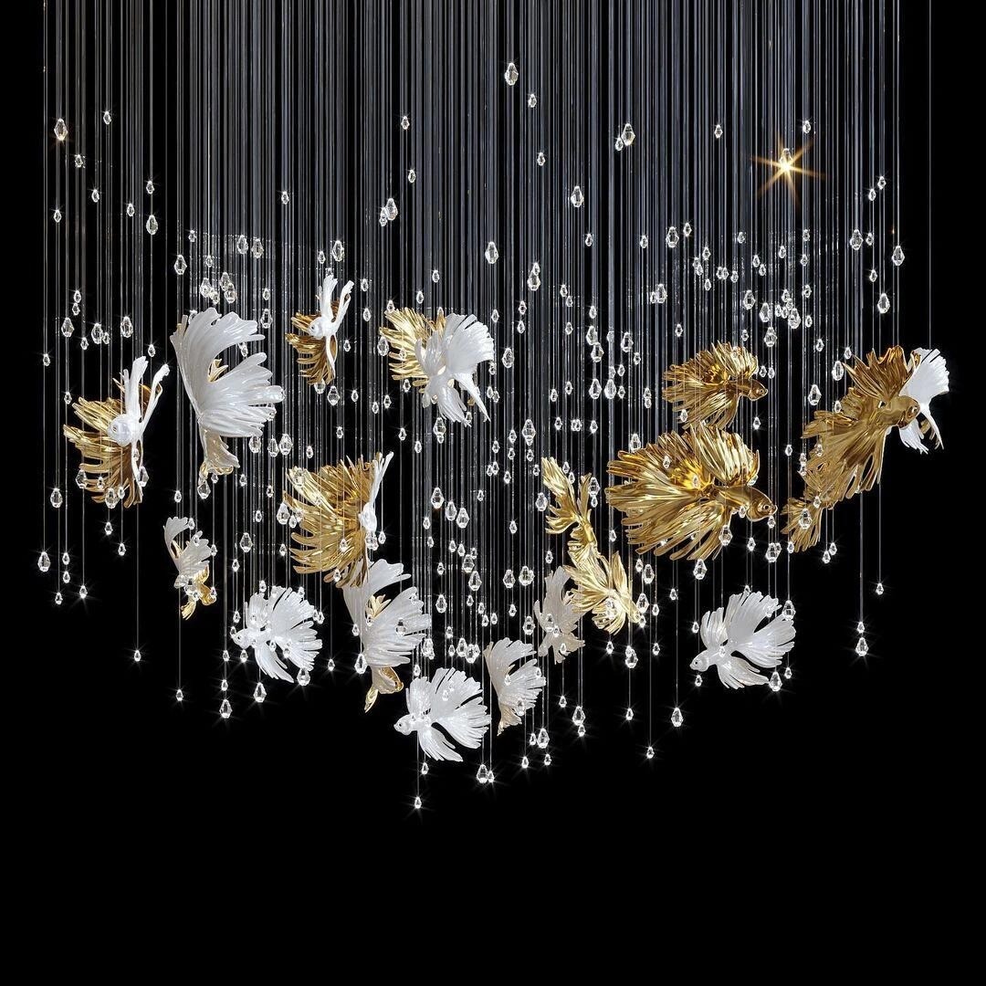 3000K 4000K 5000K 6000K DALI Dimming Ceramic Lighting For Hotel Restaurant Design
