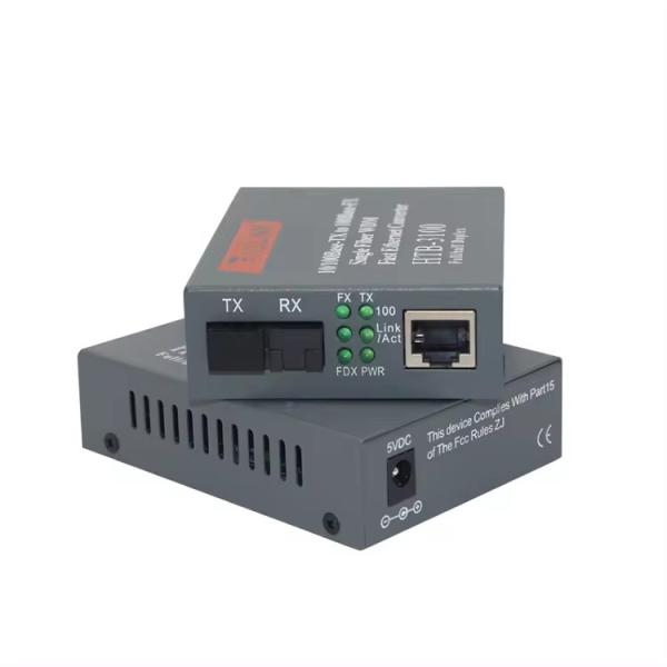 Quality 10/100/1000mbps Fiber Media Converter for sale