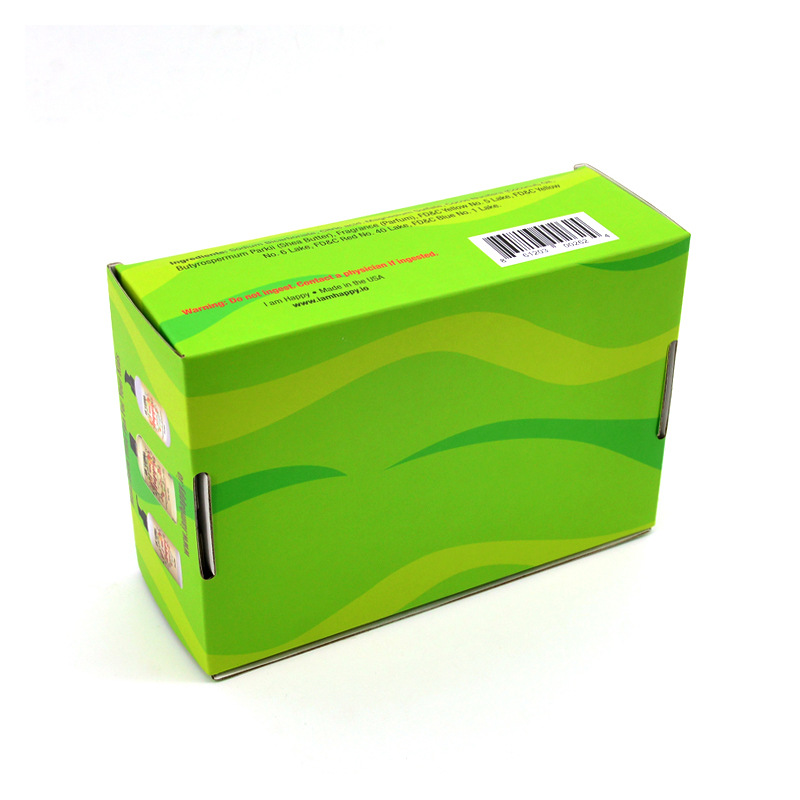 Handmade Paper Green Corrugated Boxes Multipurpose lightweight