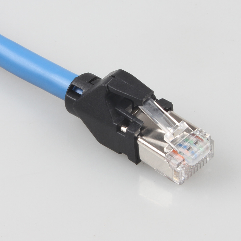 Cat6a S/FTP Ethernet Cable 6 Feet RJ45 Network Cord Patch Industrial Drag Chain Network Cable