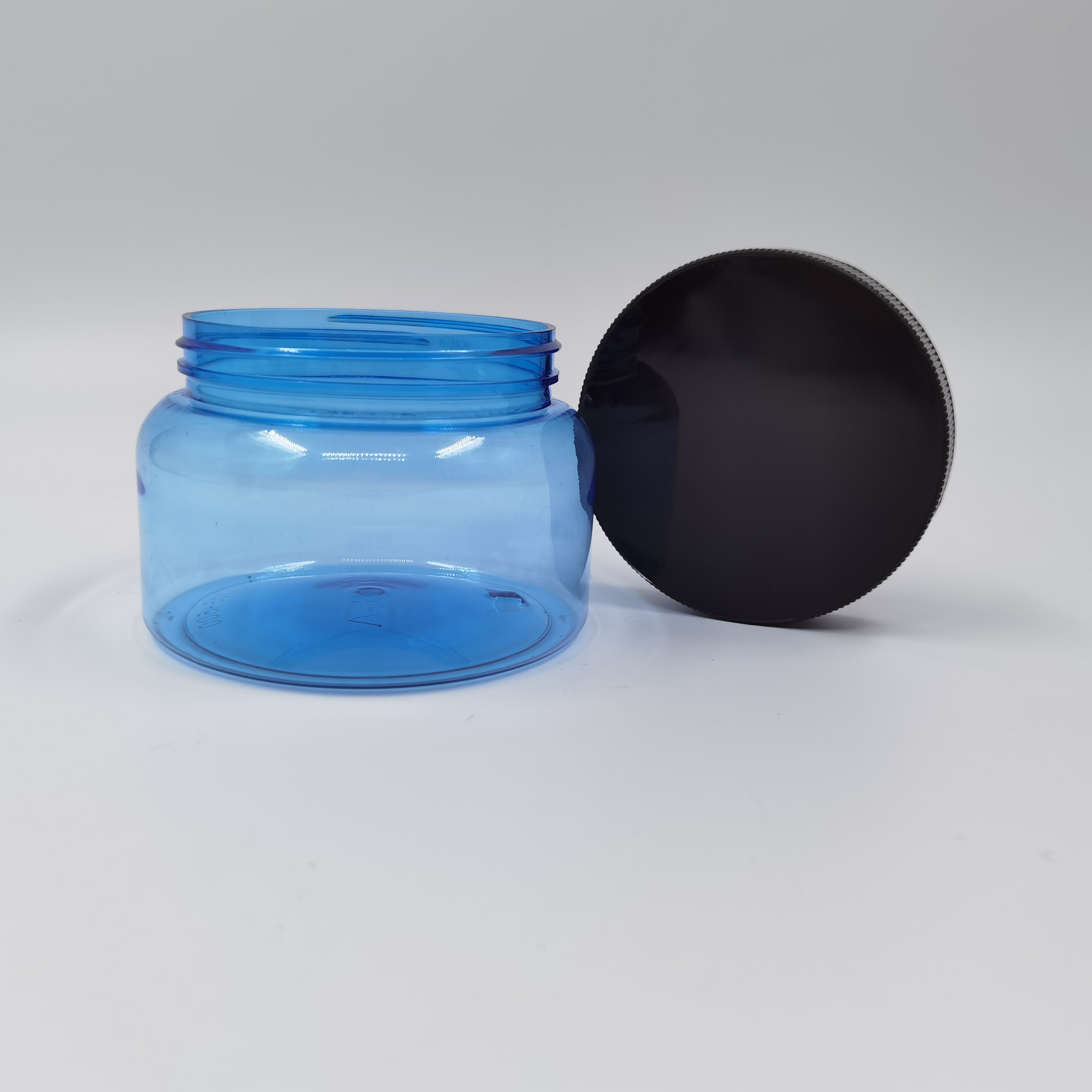 130ml 500ml Plastic Cosmetic Jars Body Butter Packaging
