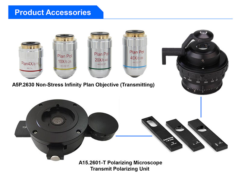 Polarizing Microscope Transmitting Light