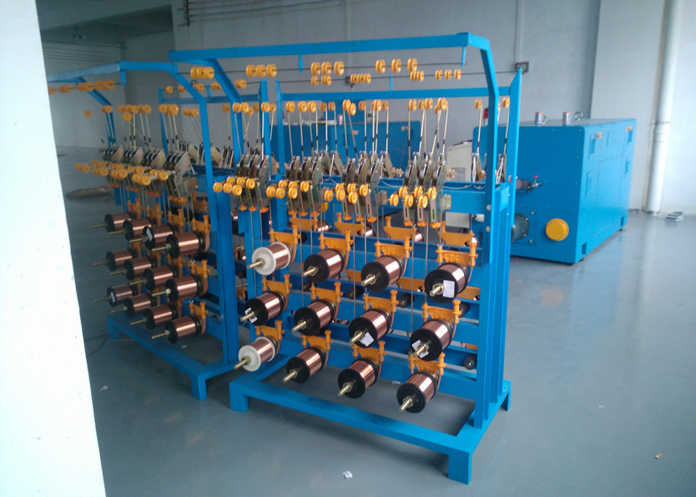 650p High Speed Double Twist Bunching Machine For Copper Wires