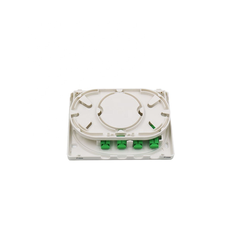 Patch Cable FTTH 4 Port IP45 Wall Mount Fiber Termination Box
