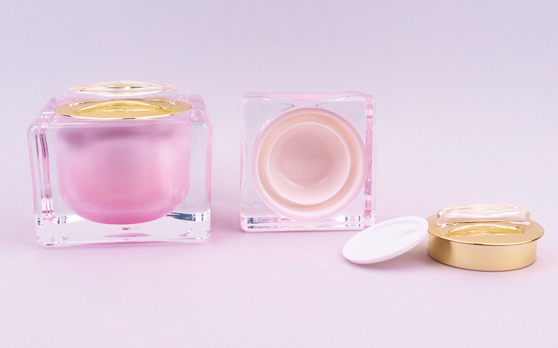 Luxury Acrylic Cosmetic Jars 30g 50g For Face Cream Cosmetic Cream Packaging
