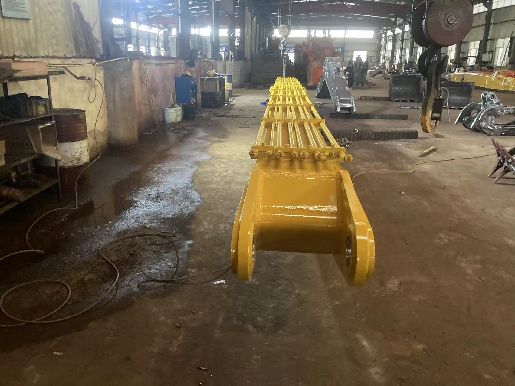 Masterly HY385 High Reach Arm Demolition , 24 Meters Q355B Excavator Long Reach