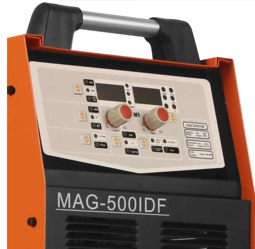 Industrial Aluminum MIG Welding Machine 500A Pulse With Separated Feeder
