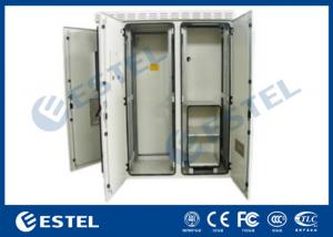 China Fiber Distribution Frame 3 Bays Outdoor Electronic Cabinet on sale