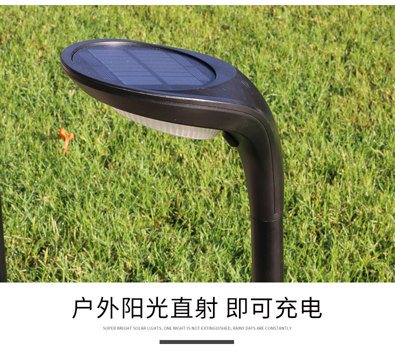 High End DC6V Solar Powered Outdoor Landscape Lights / 50 Lumen Solar Spotlight
