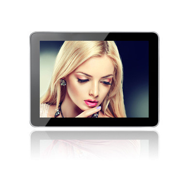 Android Interactive Digital Signage Displays 15" Indoor Digital Poster Display