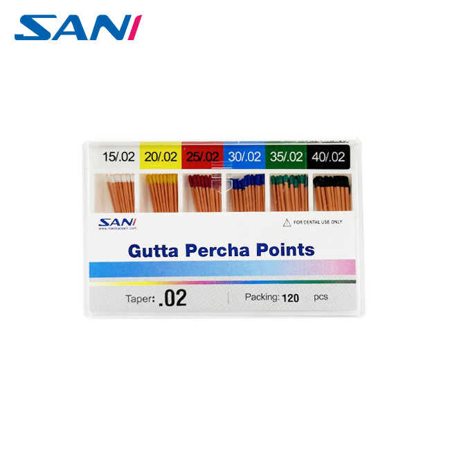 Dental Endodontic Gutta Percha Points Taper 02/04/06/F1-F5 With CE Certificate