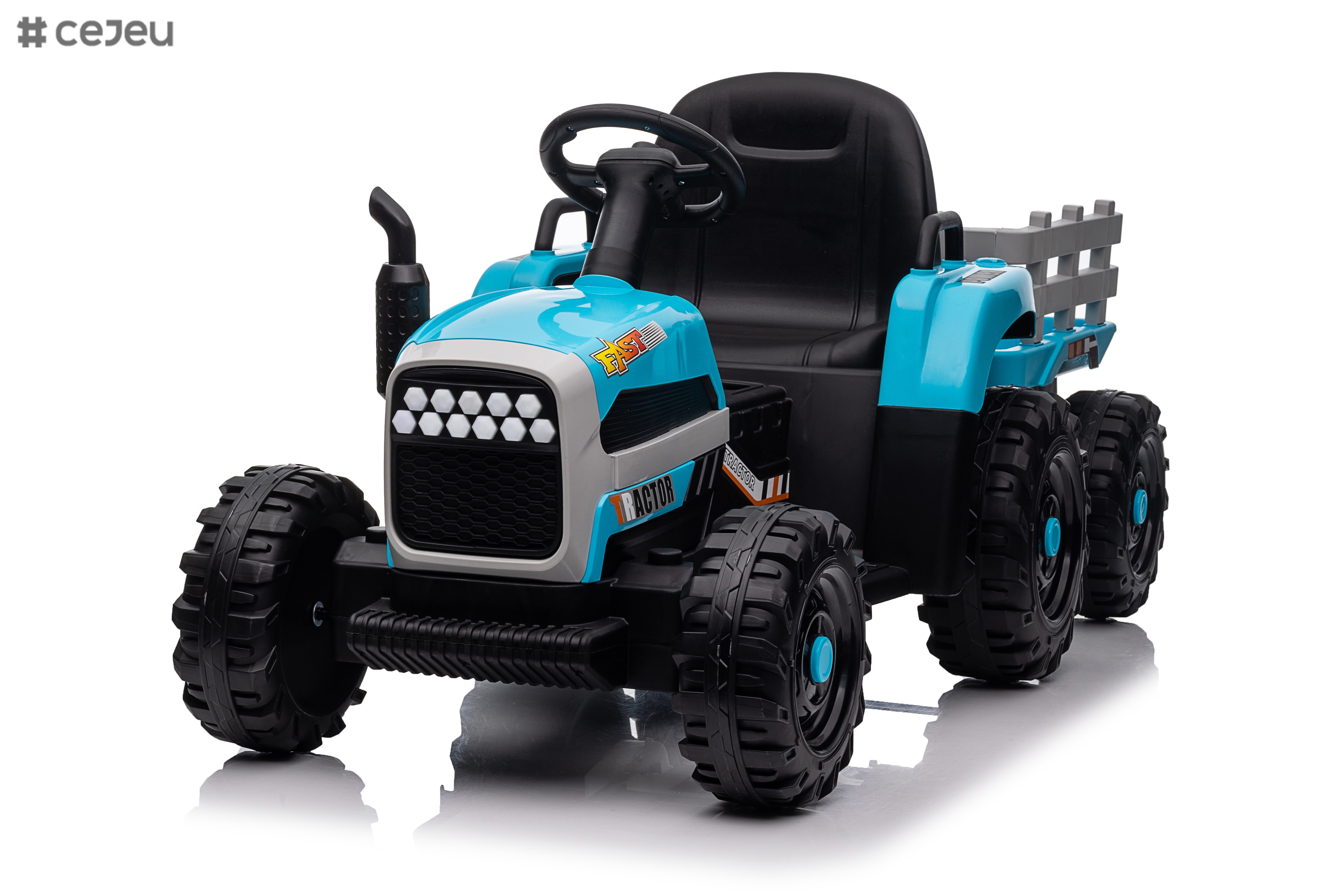 Rechargeable Battery Kids Ride On Toy Truck with 12V Rechargeable Battery and Two Motors