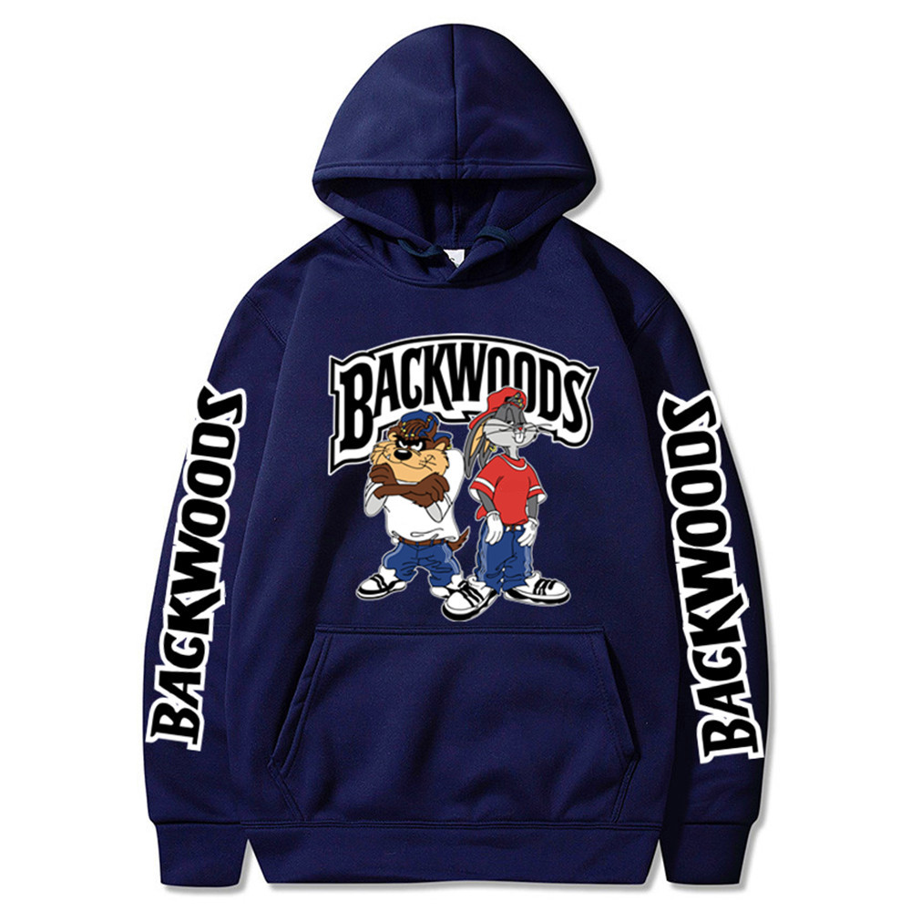 Customized 3d Printed Pullover Sweater Hoodies Backwoods Wool For Unisex