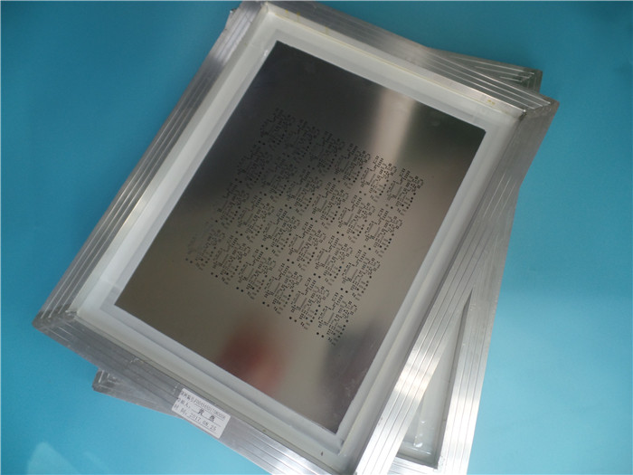 Through hole Stencil For PCB Assembly Electro Polishing Solder Paste Stencil