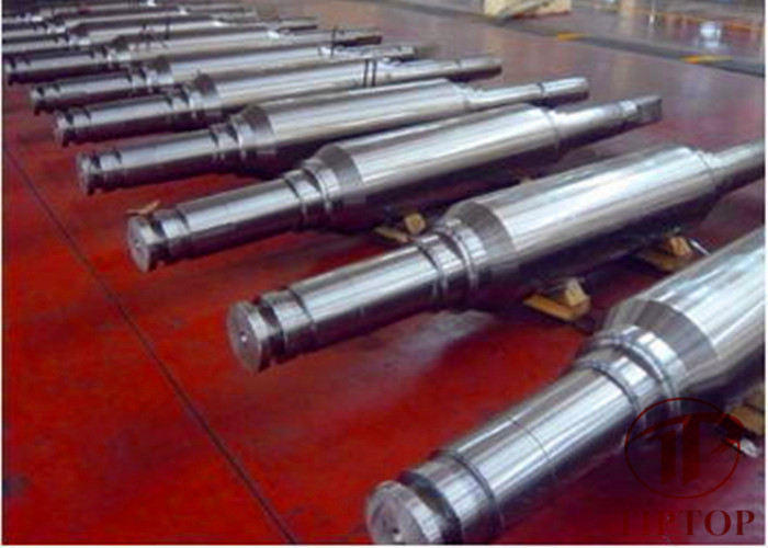 Heat Treatment Length 30m Eccentric Forged Steel Shaft