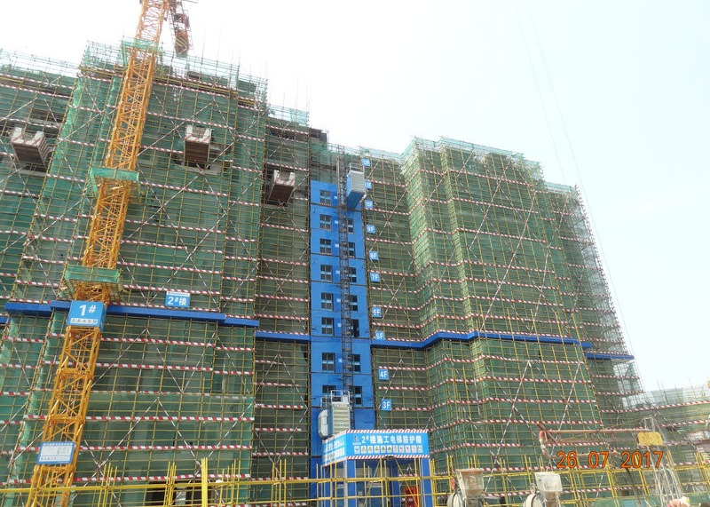 Low Noise 3200 Kg Construction Material Lifting Hoist