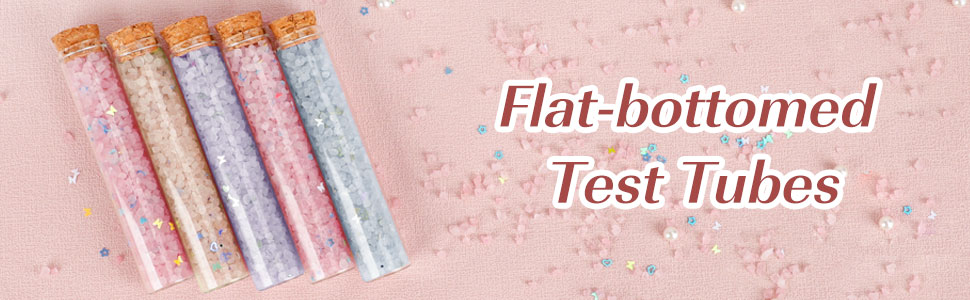 glass test tubes
