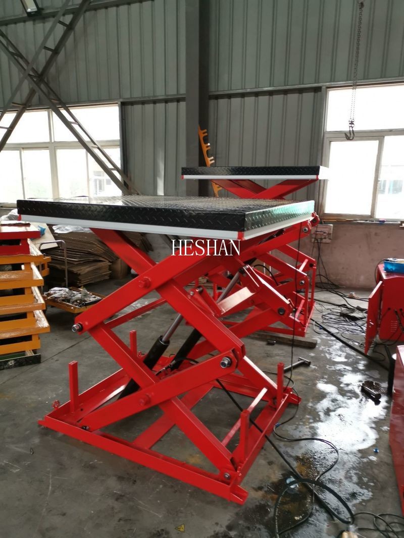 Lightweight Mechanical Scissor Lift Table 3000kg Movable Hydraulic Scissor Lift