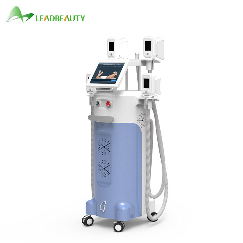2-6cm fat lost after 1 treatment Cryotherapy slimming machine with 12 inch LCD screen