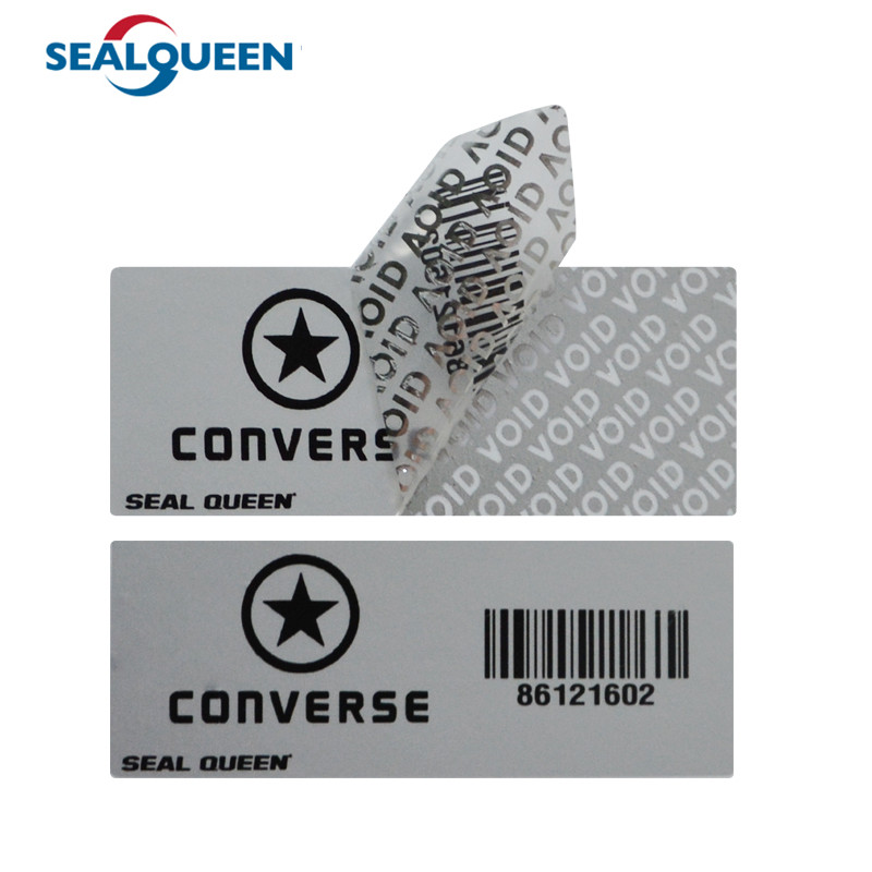 High Adhesive 15 micron Security Void Tape Residue Tamper Proof Warranty Seal Label