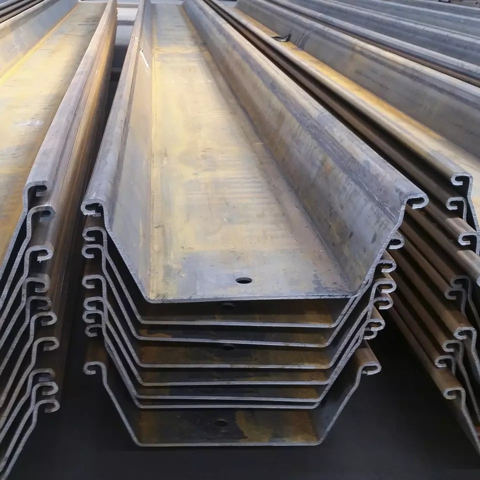 Hot Rolled Carbon Steel Sy295 Sy390 Sheet Pile Type 3 Type 4