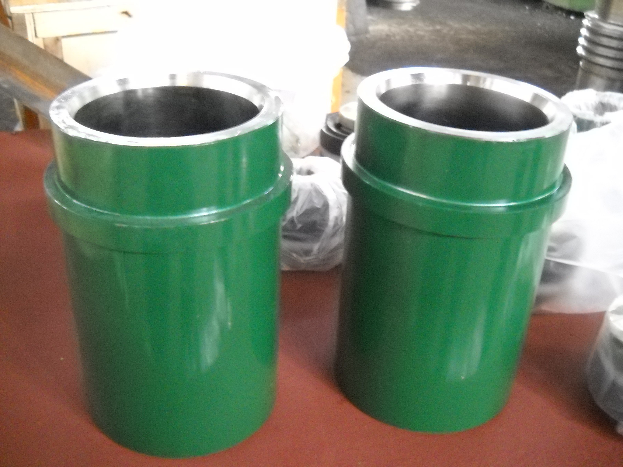 Anti Rust Drilling Mud Pump Parts , Bi - Metal / Ceramic Mud Pump Liner