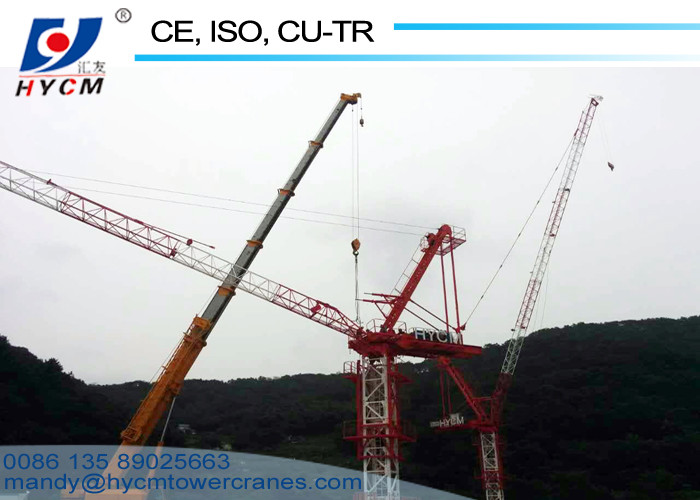 380V/60Hz Schneider Fixed Jib Crane 45m Tower Crane Luffing Jib Crane for Tower Crane Working Condition