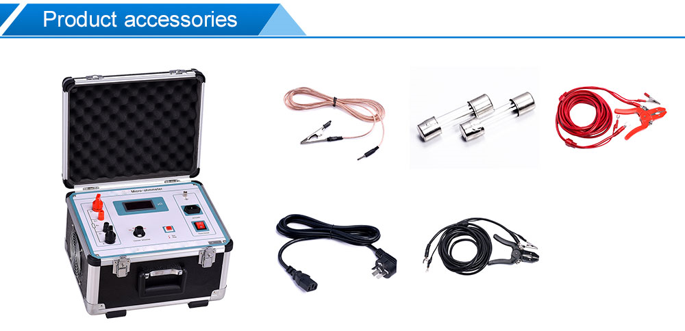 Contact Resistance Measurement Kit Conductive Loop High Precision For Industrial Electrical