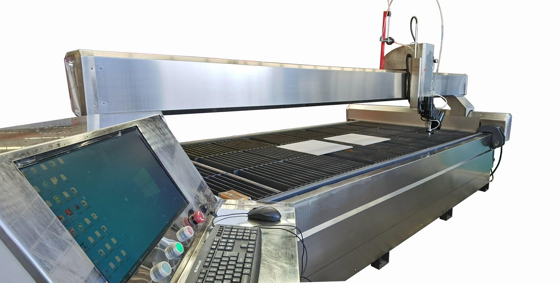 CNC 5 Axis Water Jet Machine