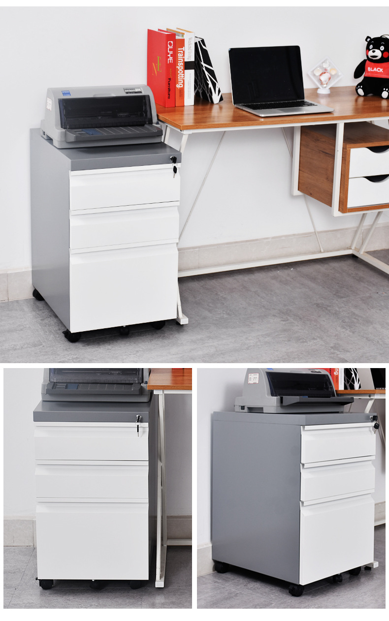 Modern Beautiful Design Modern Mobile Cupboard With Lock Office Furniture