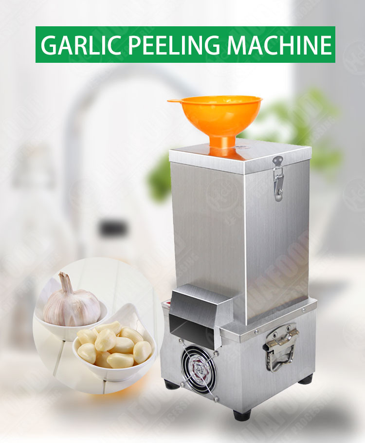 30kg/H Stainless Steel Commercial Garlic Peeler Dry Garlic Peeling Machine