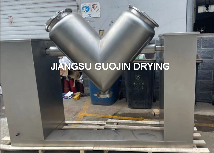Customizable 200L V Type Mixer Machine Double Jacket