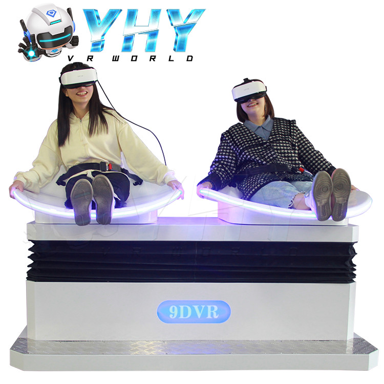 Fiberglass Seats 9D VR Cinema Sliding Simulator Game Equipment