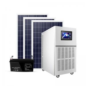 China 8kw Solar Power System Home 220v Offgrid Integrated Generator Photovoltaic Panel Full Set on sale