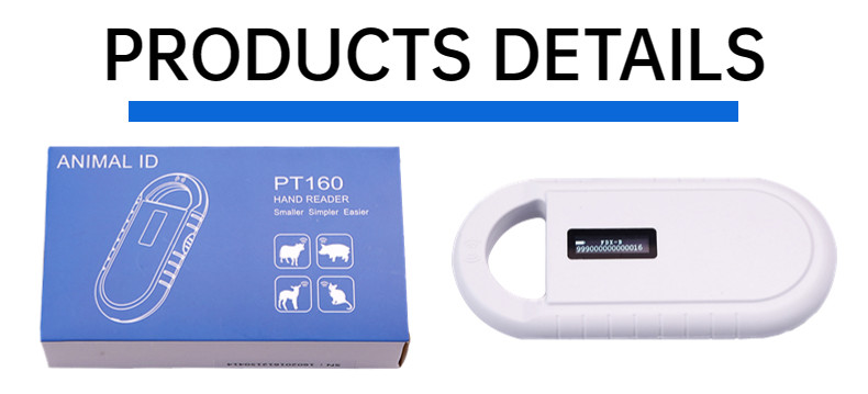 ISO11784/5 Animal Microchip Scanner With ARM CPU And 5mm Antenna Lengths
