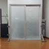 Buy cheap Offices Homes PVC Sliding Glass Doors Sound Insulation Restaurants White Sliding from wholesalers