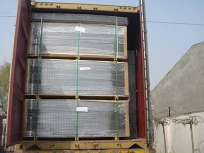 Double beam Mesh Fence 868 Twin Wire Rigid Mesh Panels