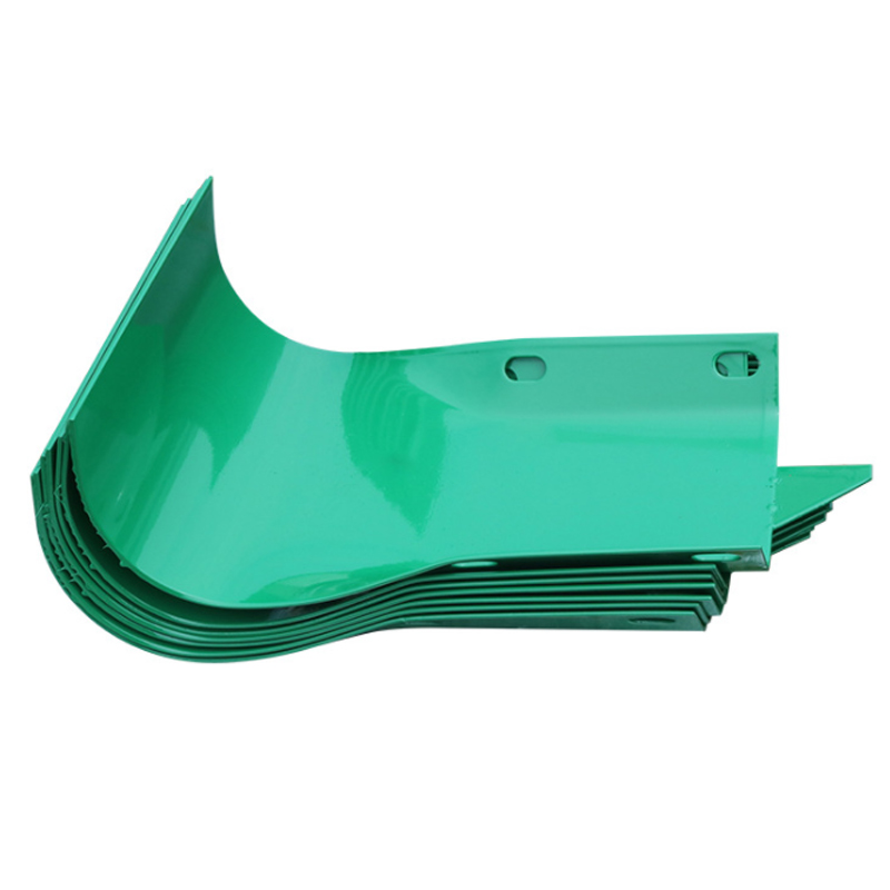 Q235 Q345 Hot Dip Galvanized Guardrail R End Wings for Highway in Customized Colors