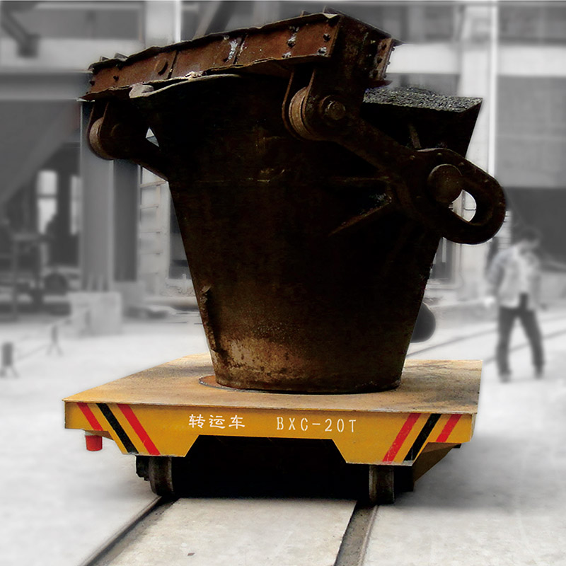 ladle transfer vehicle  applied in steel factory
